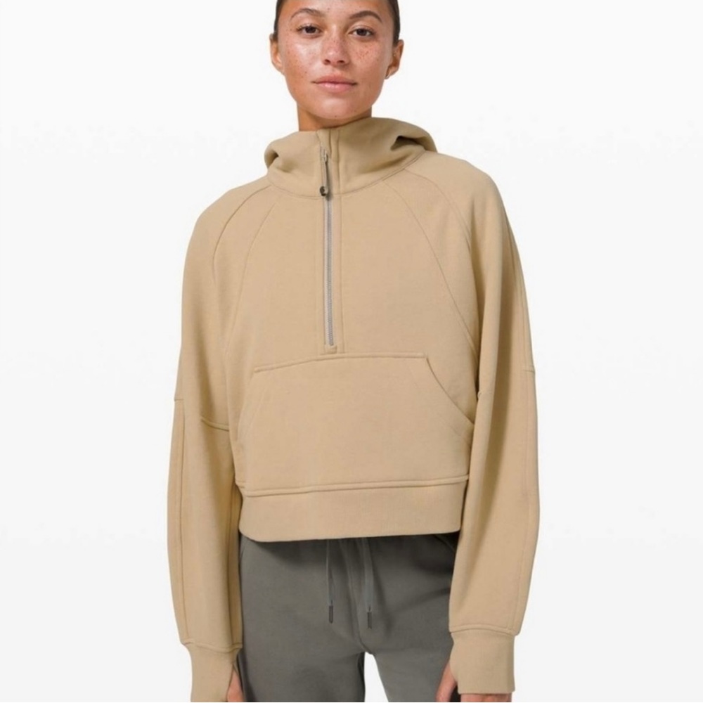 Lululemon Scuba Oversized 1/2 zip. Size m/l